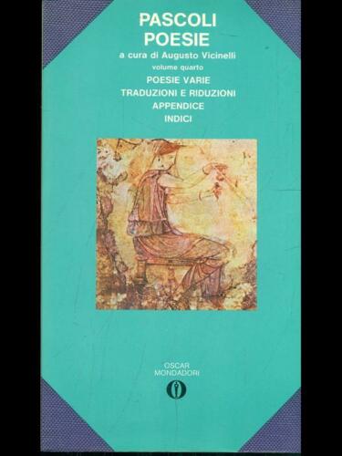 Poesie - Volume quarto