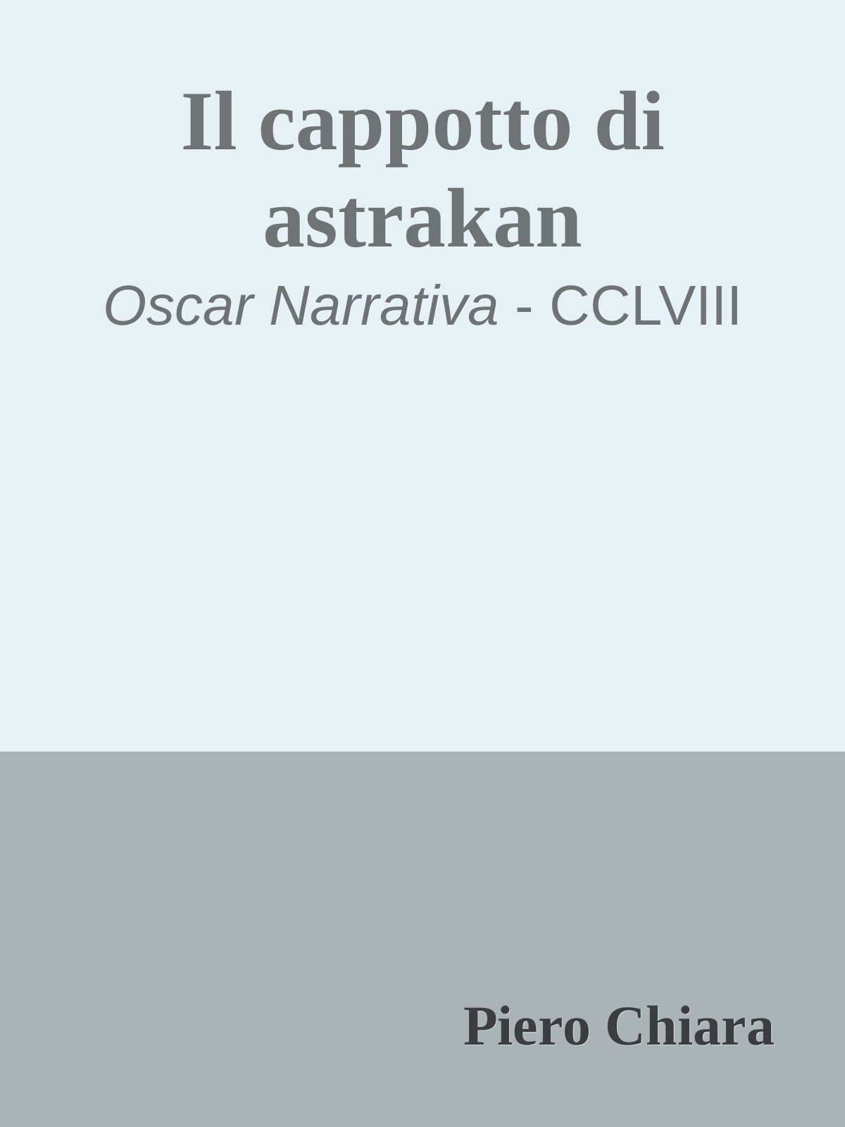 Il cappotto di astrakan