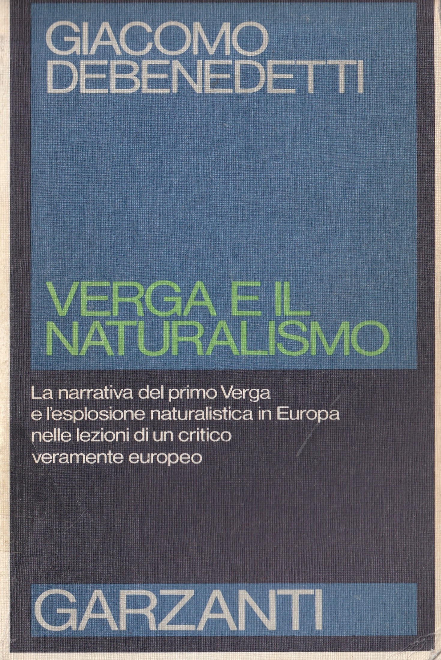 Verga e il naturalismo: quaderni inediti