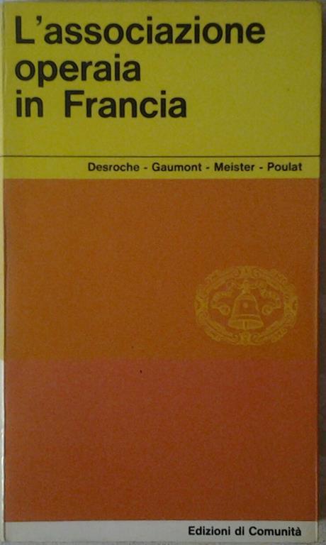 L'associazione operaia in Francia