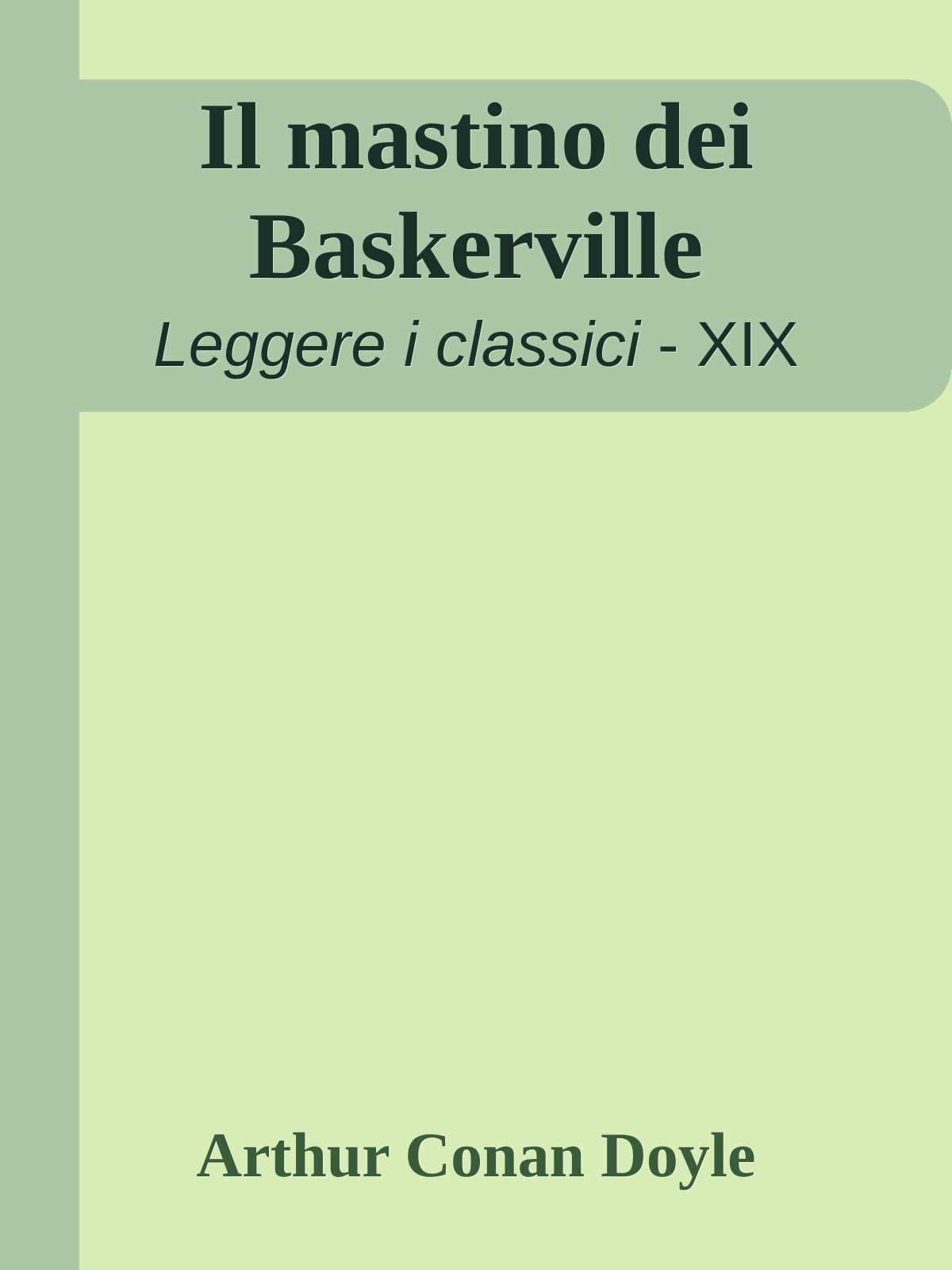 Il mastino dei Baskerville