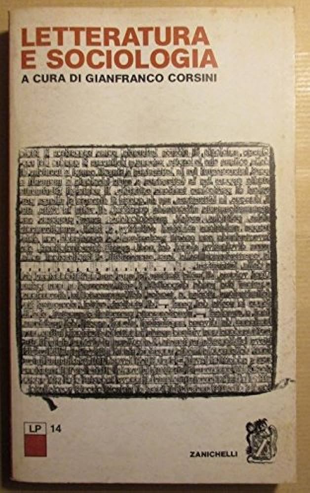 Letteratura e sociologia