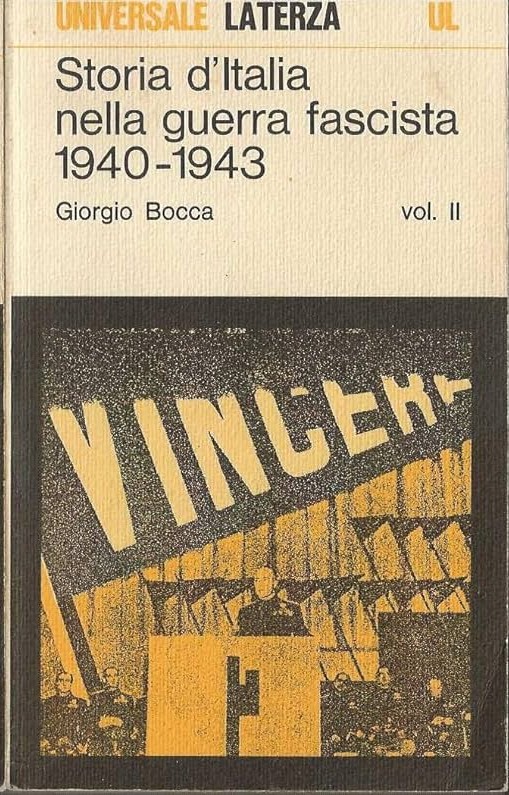 Storia d'Italia nella guerra fascista 1940-1943, Vol. I