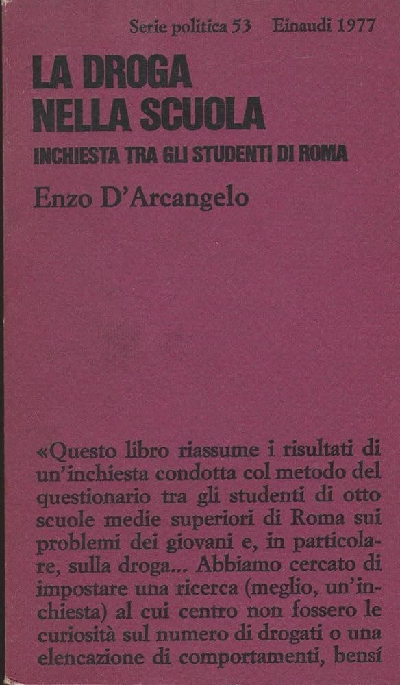 La droga nella scuola; inchiesta tra gli studenti di Roma