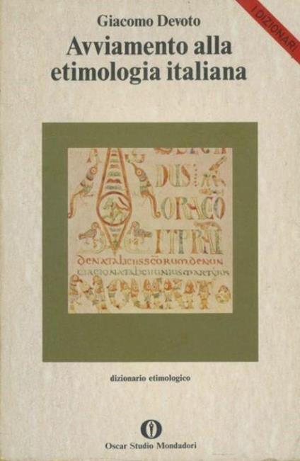 Avviamento alla etimologia italiana