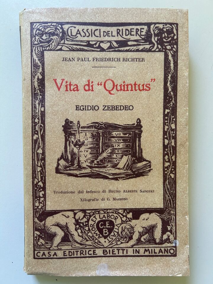Vita di "Quintus": Egidio Zebedeo