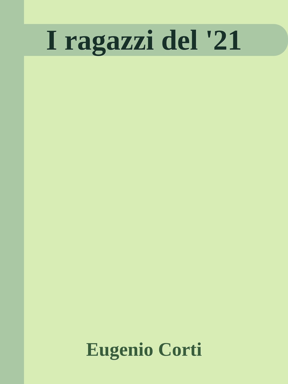 I ragazzi del '21