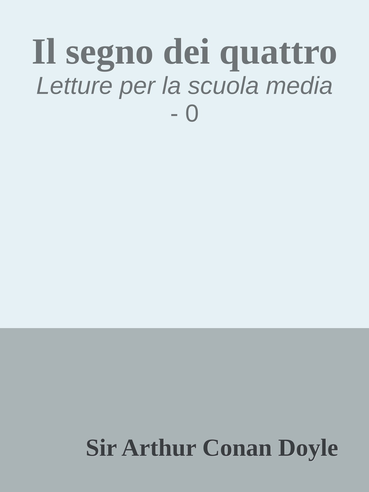 Il segno dei quattro