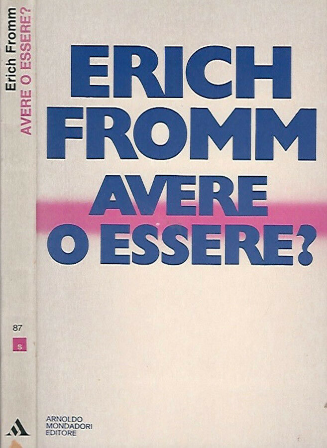 Avere o Essere?