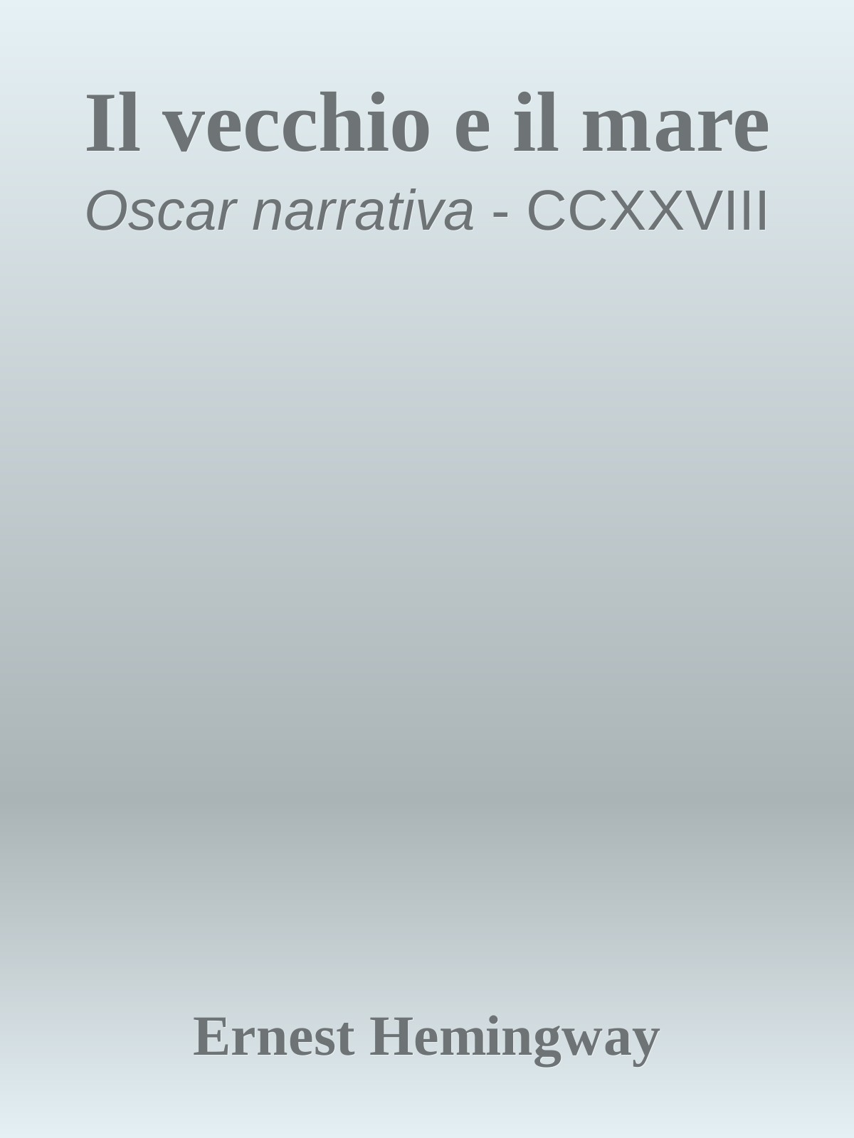 Il vecchio e il mare